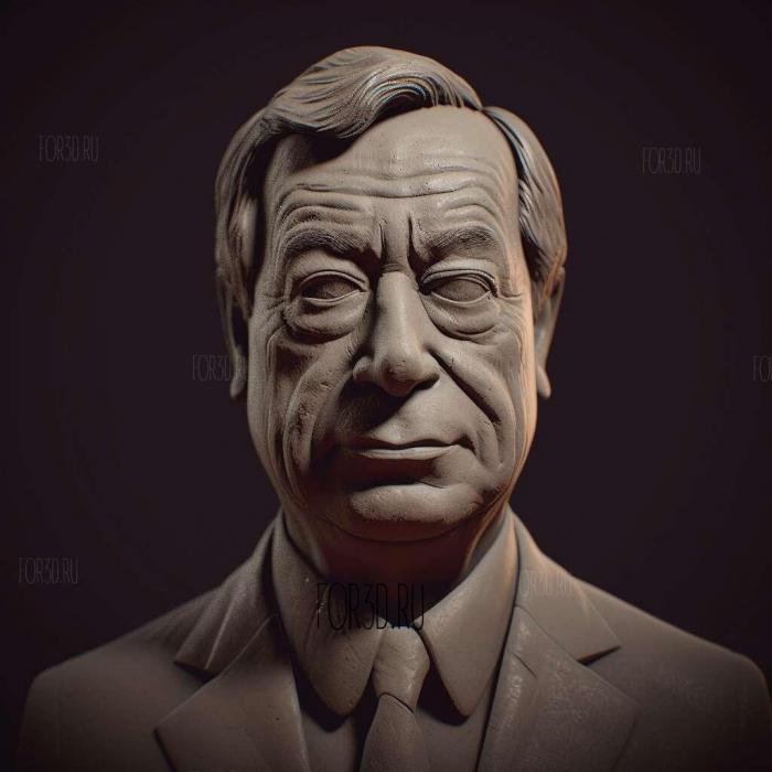 Nigel Farage 4 stl model for CNC